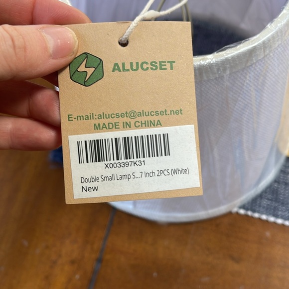 Small Lamp Shade Clip On Bulb for Candelabra Bulbs Barrel Fabric Lampshade - Picture 14 of 14